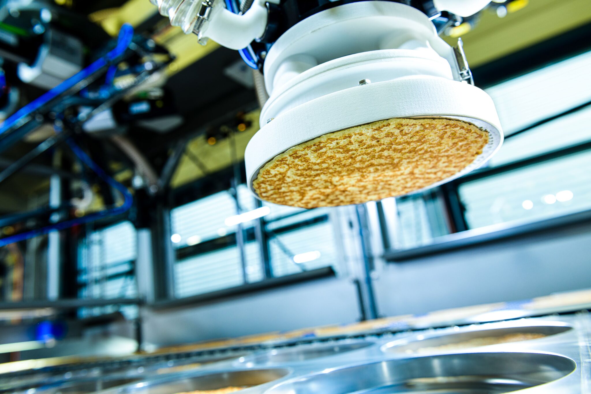 SLS-gedruckter lebensmittelechter Vakuumgreifer für die Waffelproduktion bei Parts on Demand